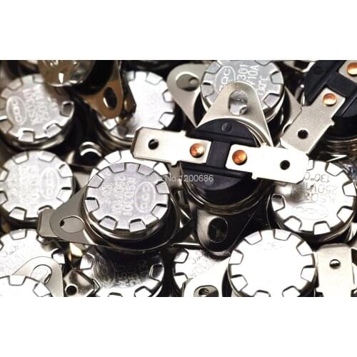 KSD301 thermostat / thermal protection / temperature control switch 45 degrees 250V / 10A normally closed