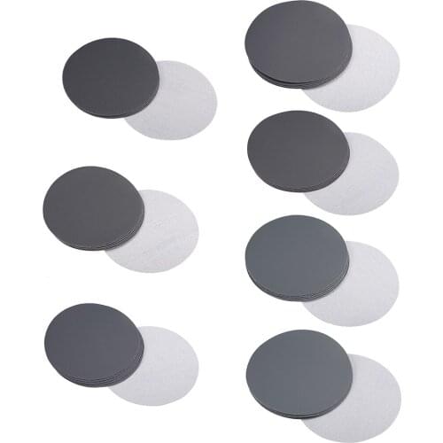 Uxcell 6 Pcs 6-Inch Hook and Loop Sanding Disc Wet / Dry Silicon Carbide 400/600/800/1000/1200/1500/2500 Grit