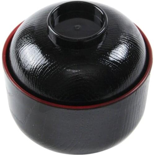 1/2 PC Japanese Style Cover Small Bowl Miso Bowl Small Soup Bowl Japanese Style Miso with Lid Soup Bowl Ramen Bowl