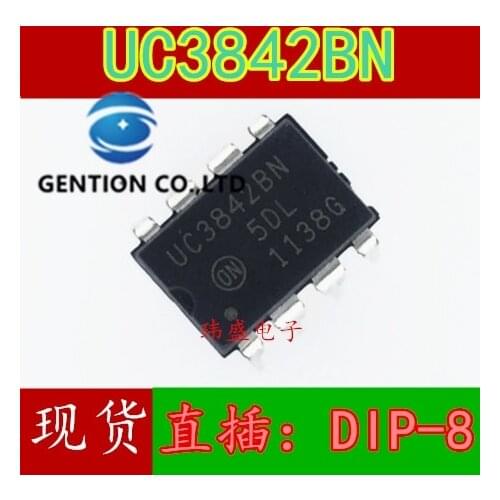 10PCS UC3842 UC3842BN DIP-8 IC chips in stock 100% new and original