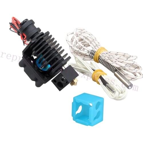 3D Printer Accessories Improved Hexagon 0.4mm/1.75mm Hot End Kit with 12 24V heater 1M HT-NTC100K Thermister