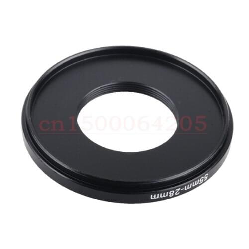 Free shipping 10pcs 55mm to 28mm 55-28 Lens Stepping Step Up Filter Ring Adapter