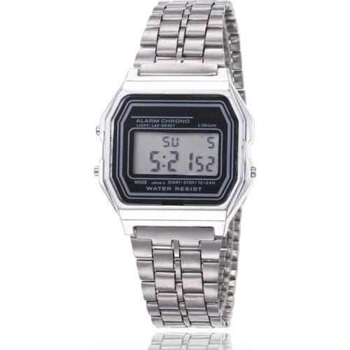 Fashion New Led Digital Watches for Men Quartz Wrist Watch Dress Golden Wristwatches Women Mens Sports Watch Military Clock