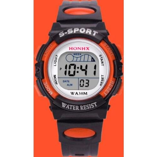 Kid Digital Watch For Boys Waterproof Sports Multi-function Led Display Wrist Watches Clocks Hours Dropshipping