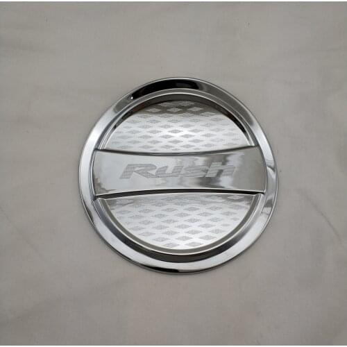ABS Chrome plated For Toyota Rush 2018 2019 Car Accessories Fuel Tank Cap Cover
