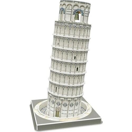 Cubic Fun 27 Piece Puzzle Leaning Tower