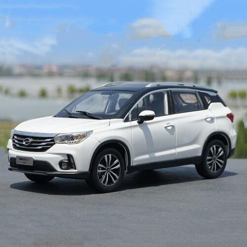 1/18 alloy die-casting GAC Trumpchi GS4 2016 model simulation car model adult collection childrens toys gifts family display