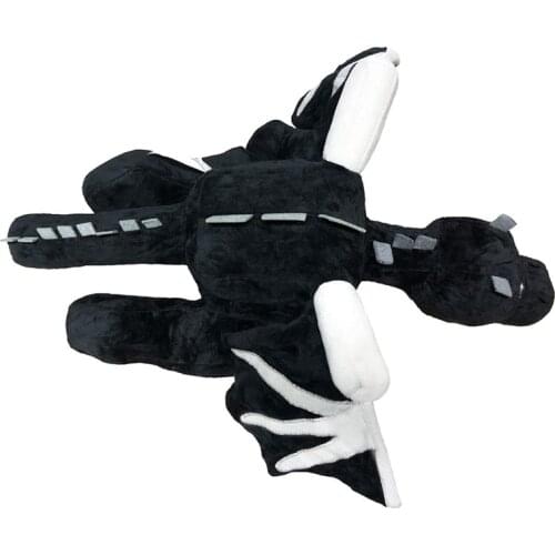 Plush Black Dragon Stuffed Plush Toy 60Cm Childrens Doll Animal Soft Plush Toy Cute Pillow