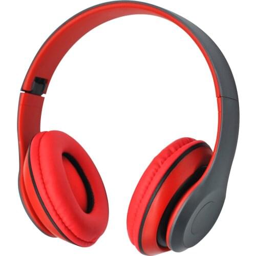 Adjustable Over-Ear Bluetooth Stereo Sport Gaming Headset 3.5mm Wired Desktop Computer Headphone with Noise Reduction Microphone