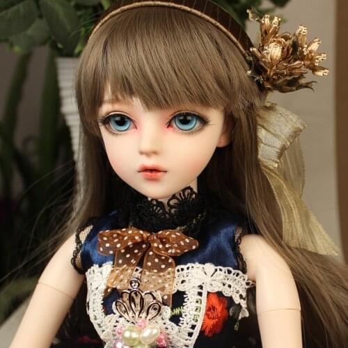 BJD 1/3ball jointed Doll gifts for girl Handpainted makeup fullset Lolita/princess NEMEE Doll with clothes MAUD