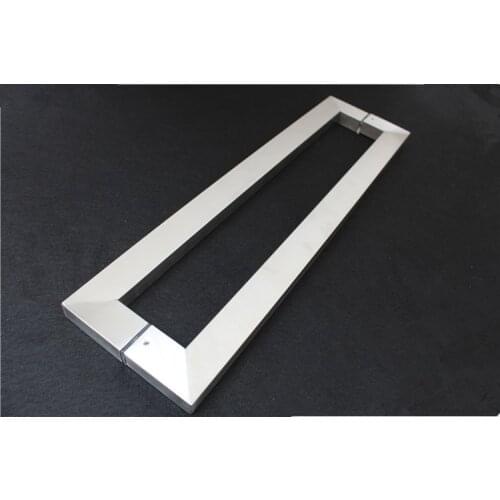 UNILOCKS Modern Storefront Door Pull Handles Tubing Stainless Steel For Entry/Glass Door