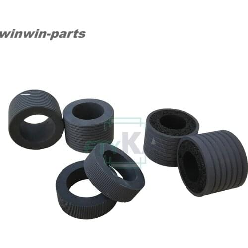 1 set 6pcs Scanner pick up roller tires Rubber for Fujitsu fi-6800 Separation Roller Brake Roller high quality
