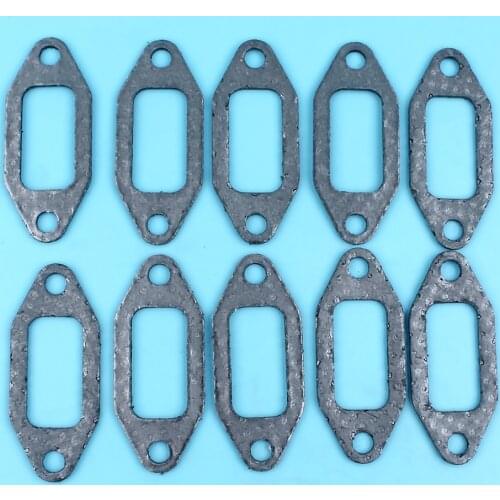 10 X Exhaust Muffler Gaskets For HUSQVARNA 362 365 371 372 372XP 372 XP Chainsaw Replacement Spare Parts