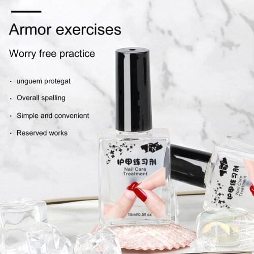 15ml Nail Glue Exquisite Quick-drying Portable Fashion Gel Nail Polish Quick Peel for Beginners Practice Manicure Polish Gels