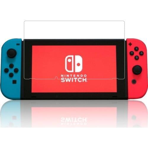 2PCS Nintendo Switch NS Tempered Glass Original 9H Protective Film Explosion-proof Screen Protector for Nintendo Switch NS 6.2"