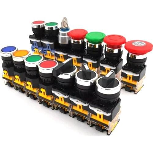 LA38 20Y2 LA38-20Y/2 Key rotary switch 2 position push button switch