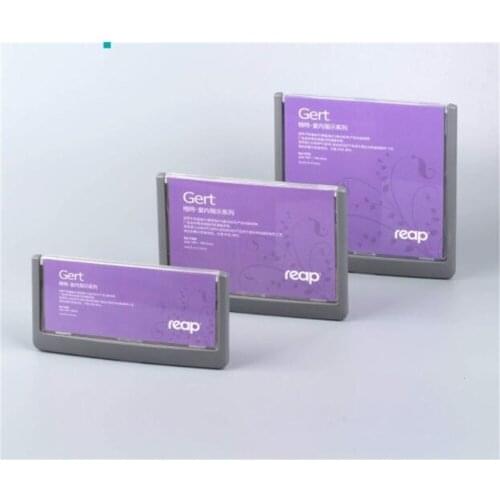 5pcs Section sign holder toilet signage info paper tag Case plastic door name cards display doorplate wall mounted Picture frame