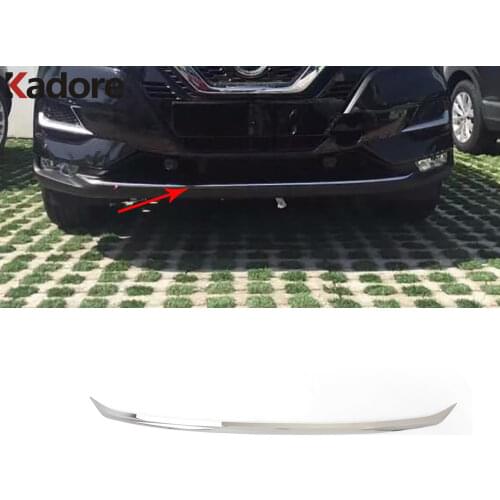 For Nissan Rogue Sport Qashqai Dualis Post-facelift 2017-2019 Front Lower Bumper Grille Bottom Cover Protector Trim accessories