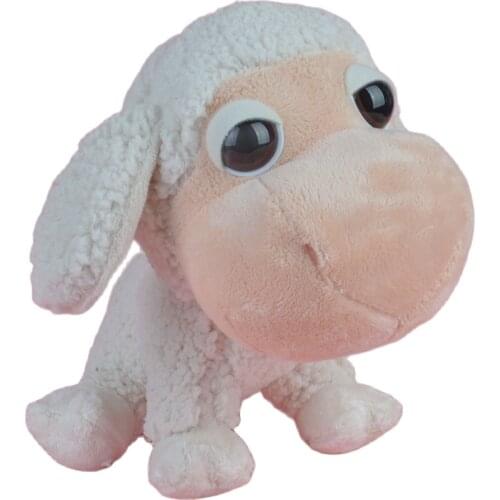 25cm Big Eyes Sheep Stuffed Plush Toy Soft Doll Farm Animals Lamb Girls Baby Kids Birthday Gift