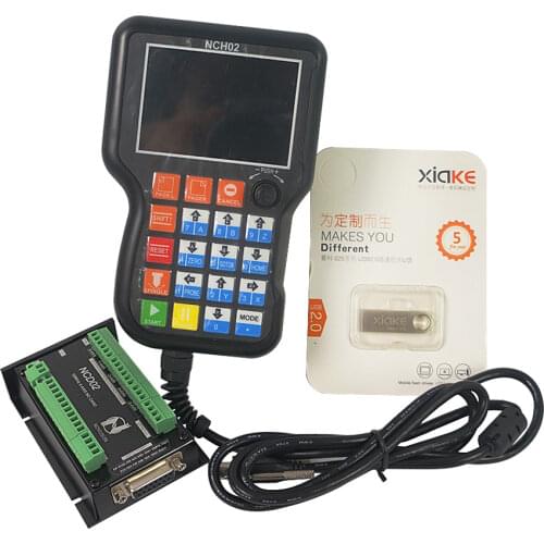 NCD02 DSP Manual CNC Controller 3/4/5 Axis G-Code Offline Motion Control System for DIY milling machine