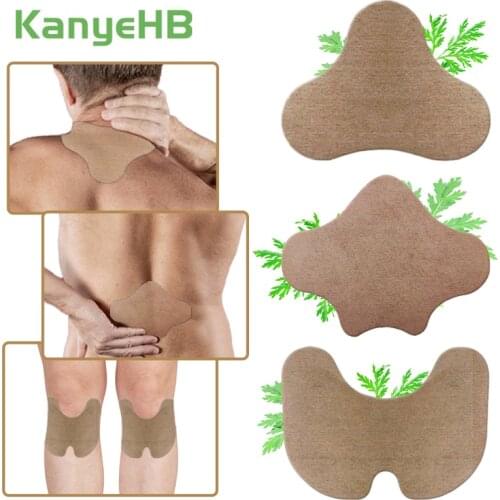 New Types 6pcs Cervical Knee Lumbar Pain Patches Relaxing Natural Wormwood Rheumatic Arthritis Plaster Back Massage Health Care