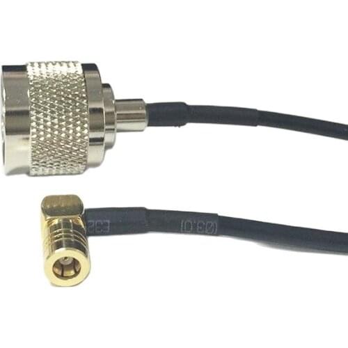 New N Male Plug Switch SMB Female Jack Right Angle RG174 coaxial Cable 20CM 8" Adapter Wholesale Fast Ship
