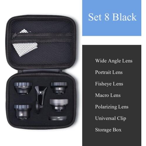 SIRUI Mobile Lens External high-definition SLR mirror set universal cellphone lens Macro portrait lens wide-angle fisheye lens