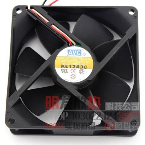 Original 9025 C9025B24UA 24V 0.3A 9CM inverter fan 92 * 92 * 25MM