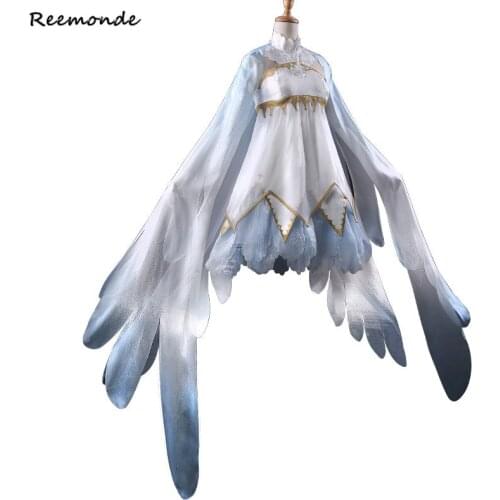 Anime Card Captor Sakura Cosplay Costumes Clear Card White Princess Dress Fancy Synthetic Wigs Hair Woman Girls Halloween Party
