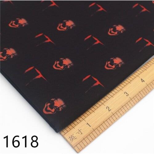 Half yard 45*140cm cartoon floral print polyester cotton patchwork fabric mask 1618