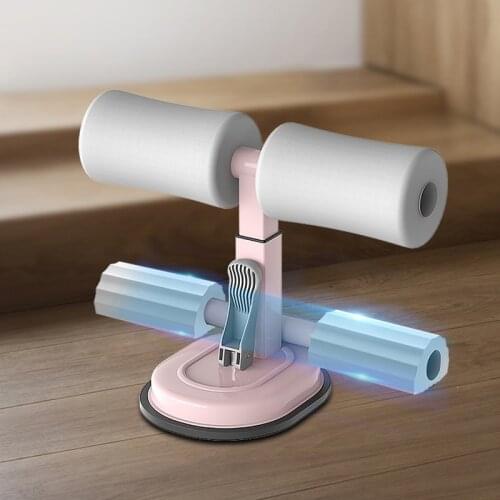 Adjustable Sit-up Bar Floor Assistant Abdominal Exercise Stand Ankle Support Trainer Workout Equipment For Home Gym Fitness Gear