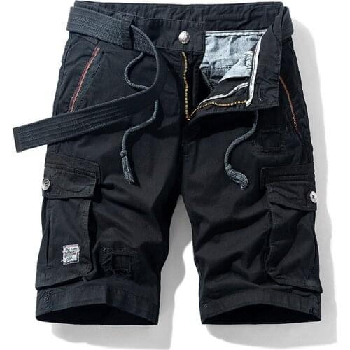 Mens Shorts Summer Casual Loose Cargo Shorts Men Cotton Shorts High Quality Mens Sports Shorts