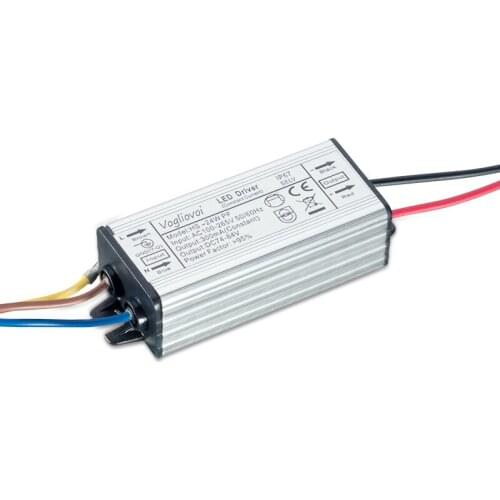 Vogliovoi LED Driver 18-24W For Downlight Bulb Spotlight AC110V AC220V Aluminum Waterproof IP67 300MA