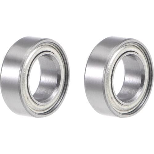 Uxcell MR95ZZ Deep Groove Ball Bearings 5mm x 9mm x 3mm Double Shielded Chrome Steel P6(ABEC3) 2pcs
