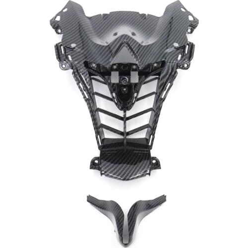 YAMAHA YZF R6 2008 - 2016 Carbon Fiber Color For Middel Front Upper NoseFairing Cowl