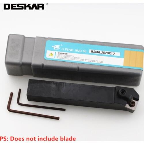1PC DESKAR MSKNR2525M12 MSKNL2525M12 CNC External Turning Tool Arbor Lathe Cutter Cutting For SNMG Carbide Inserts