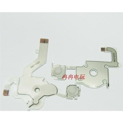 10pcs /lot Replacement L Button Conductive Film Flex Cable W/ Light For PSP 3000