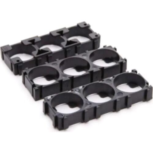 18650 Lithium Cell Spacer Battery Holder Bracket Battery Pack Bracket for Battery Fixing with 18.4mm Hole Diameter