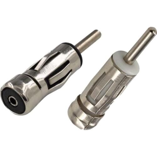 3pcs Car Vehicles Radio Stereo ISO To Din Aerial Antenna Mast Adapter Connector