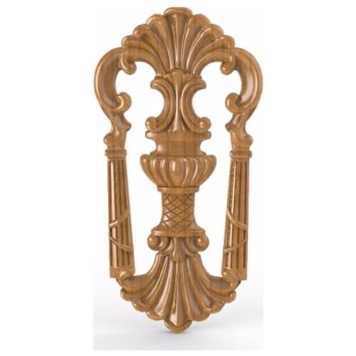 3d STL Furniture Decor Decoration Collection for CNC Router Engraver Machine Relief Artcam D058