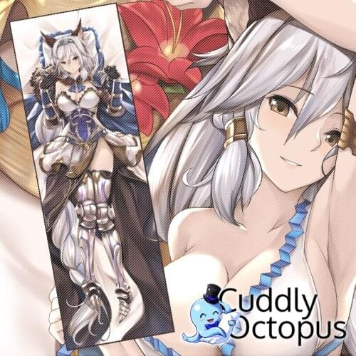 Anime Heles Granblue Fantasy Dakimakura Hugging Body 2WAY Pillow Case Cover Japanese Pillowcase Cushion Bedding Xmas Gifts Cud