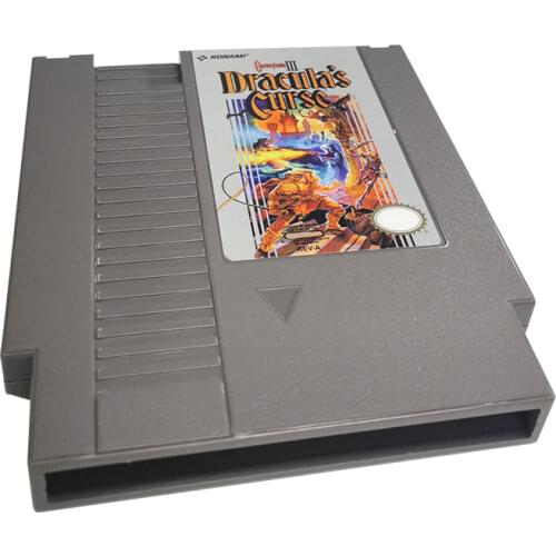 Castlevania3-Game Cartridge For NES Console 72 Pins 8bit Single card