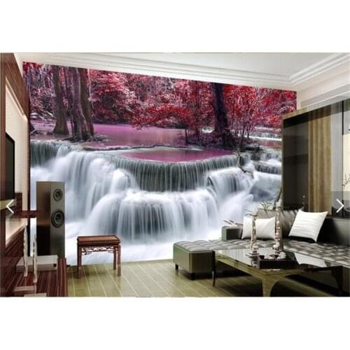 HD Fairyland Falls home decoration painting living room to enjoy painting bar stickers bedroom painting office landscape