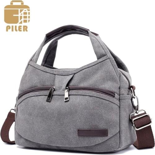 Canvas Bag Women Bag Large Vintage Woman Messenger Bag Crossbody Ladies Handbags Canvas Woman Shoulder Bag Casual Totes Purse