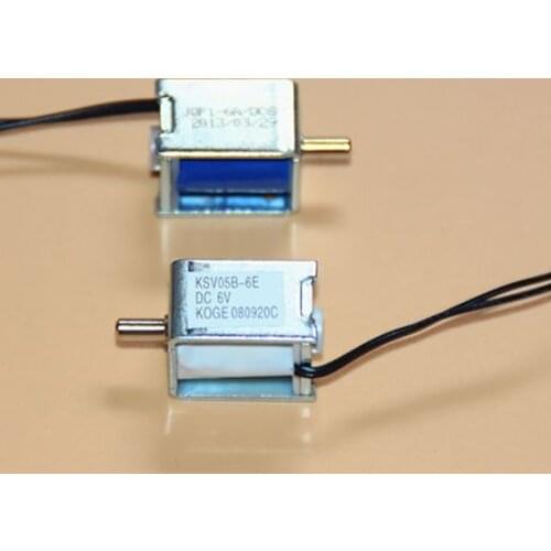 DC 6V Miniature Solenoid Valve Normally Open Micro Exhaust Valve for Electronic Sphygmomanometer Device 300 mmHg