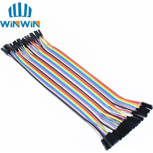 40pcs dupont cable jumper wire dupont line female to female dupont line 20cm 1P 40P SKUMM