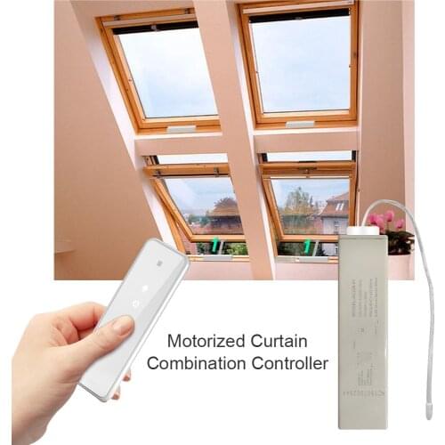 2021 Micro Motor Receiver Universal RF433.92MHz Button Remote Control 6CH Suitable for garage door rolling door motor Smart home