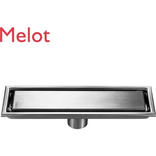 304 Stainless Steel Rectangular Deodorant Floor Drain/Bathroom Invisible Floor Drain