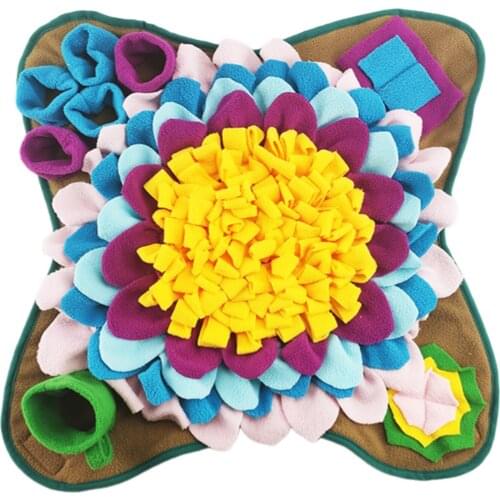 Pet Dog Snuffle Mat Nosework Playing Sniffing Training Pad Blankets Cushion