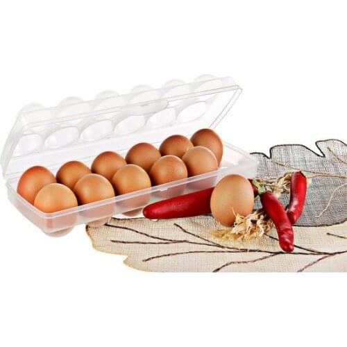Modern Meticulous Eggo Egg storage Container 12 Compartments organizer storage box органайзер rangement коробка для хранения